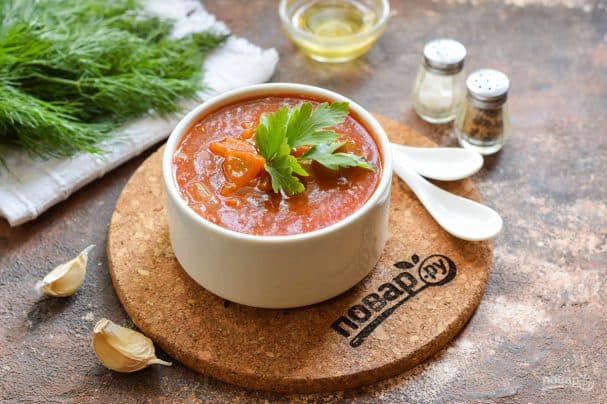 Мядовы-памідорны соус