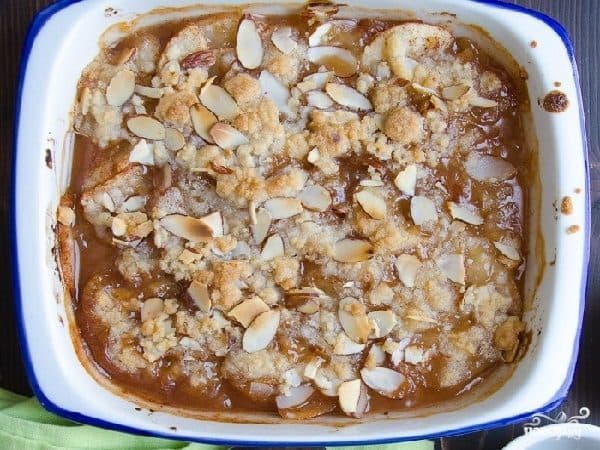 Миндальный крамбл