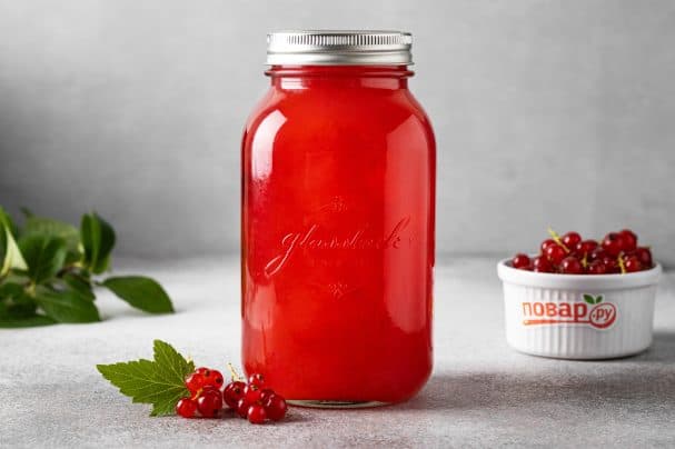 Морс із чорної смородини на зиму