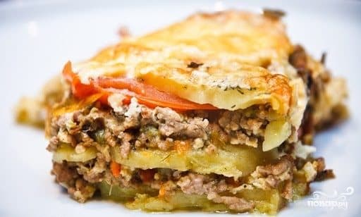 Мусака з кабачкамі