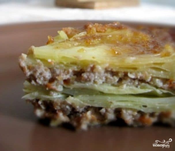 Мусака з капустою