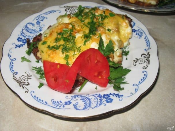 Мясо по-французски без картошки