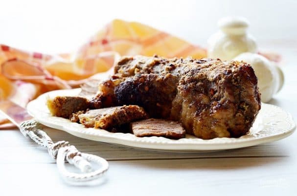 Мясо ў мікрахвалевай печы