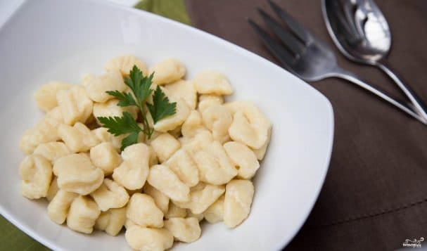 Italian-style gnocchi