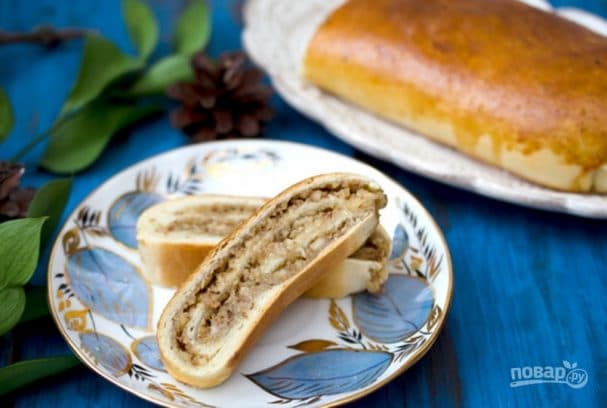 Ореховый рулет