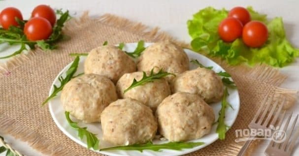 Паровые котлеты из курицы