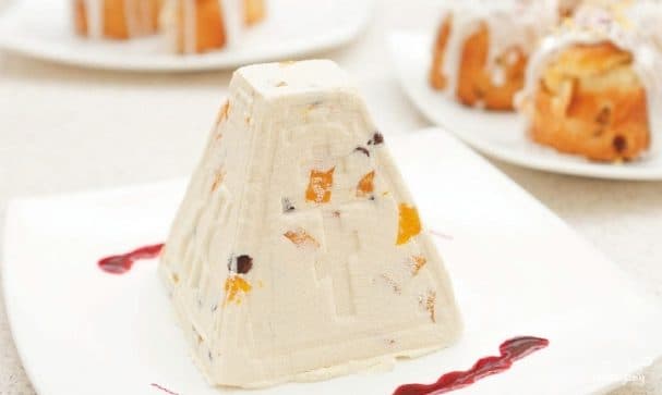 Пасха заварная с желтками