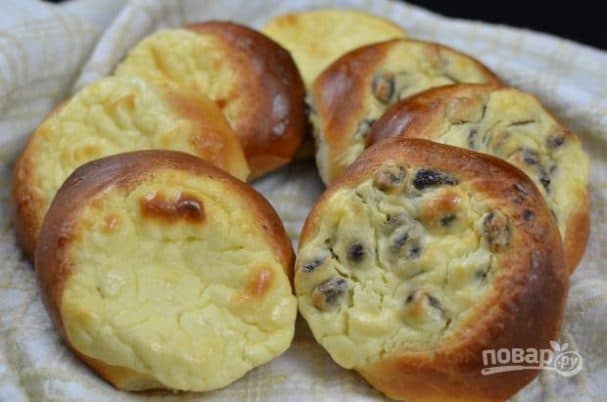 Плюшка с творогом