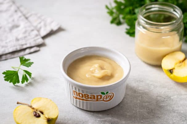 Пастыльны яблычны майонез