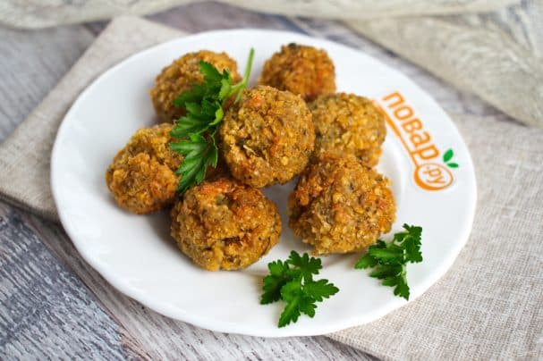 Простые домашние фалафель