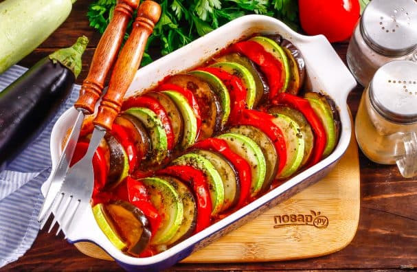 Рататуй у мікрахвалёвцы