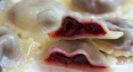 Равіолі з вишнею