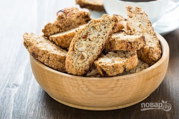 Рецепт бискотти от Селезнева