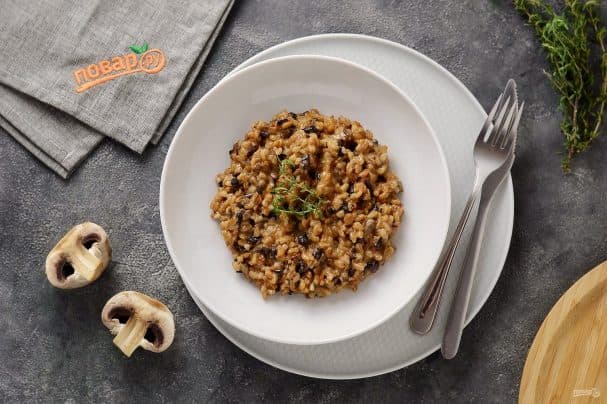 Рызотта з пшоніцы полбы