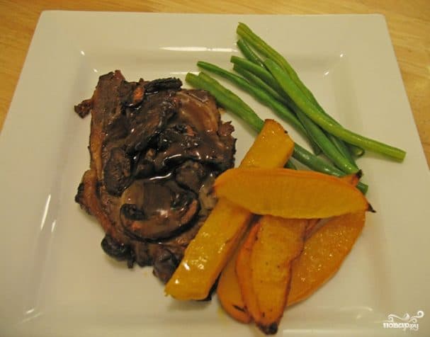 Рамштэкс з свініны ў духоўцы