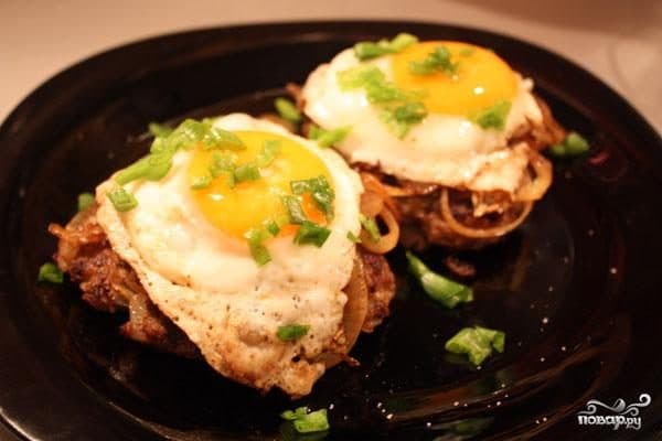 Рублений біфштекс по-гольштейнськи