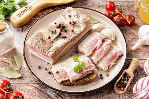 Сало в меду