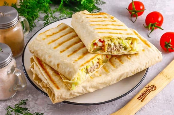 Шаўрма з кебабам