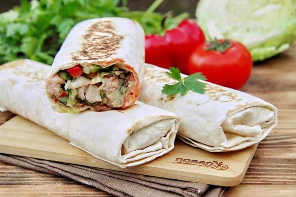 Шаурма з шашликом