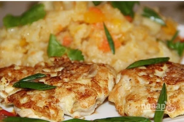 Рублений шніцель з курки