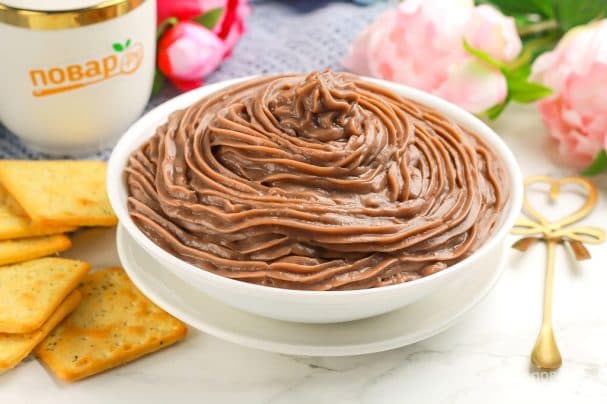 Шоколадний заварний крем