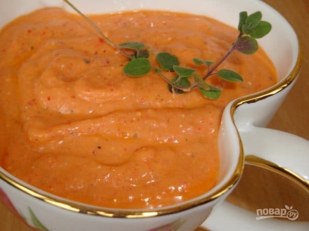 Сметано-томатний соус