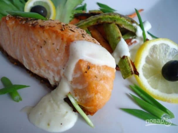 Сметанак для лосася