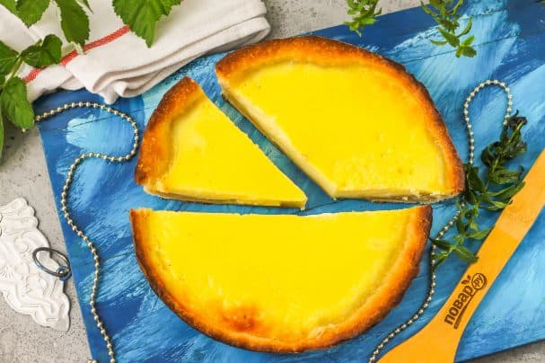 Сметанник из песочного теста