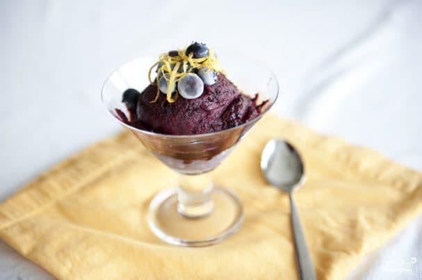 Blueberry Sorbet