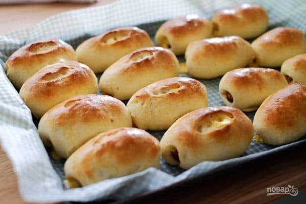 Сосиски с сыром