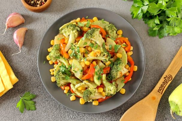 Соте из брокколи