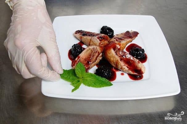 Соус из ежевики