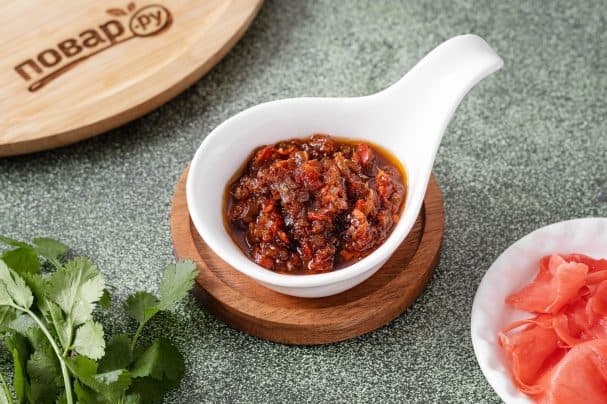 Соус з маринованим імбирем