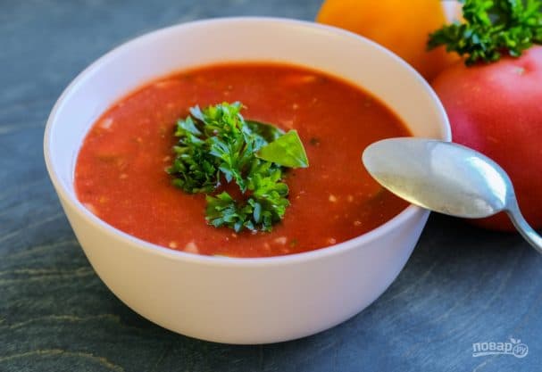 Суп гарячий