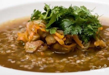 Суп із білих грибів