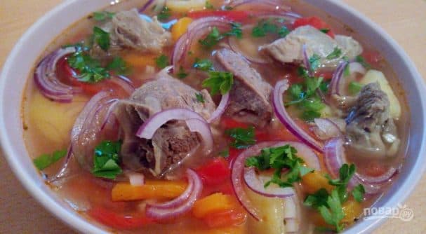 Lamb soup