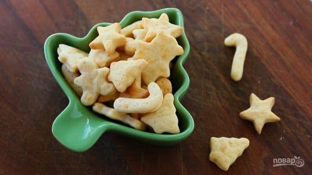 Сырныя крэкеры на масле