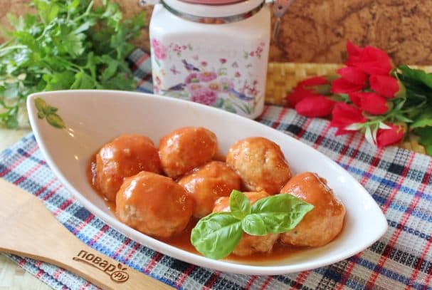 Turkey meatballs in the oven