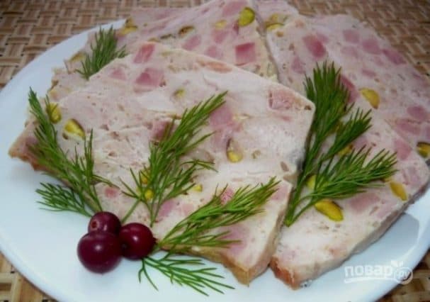 Террин из курицы