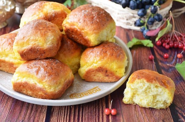 Тыквенные булочки