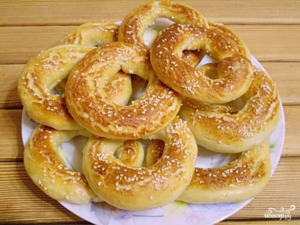 Ванильные бублики