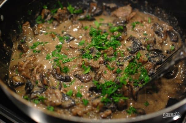 Вкусный бефстроганов