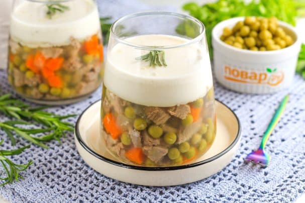 Заливное из говядины