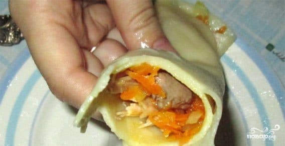 Бешбярмак з курыцы