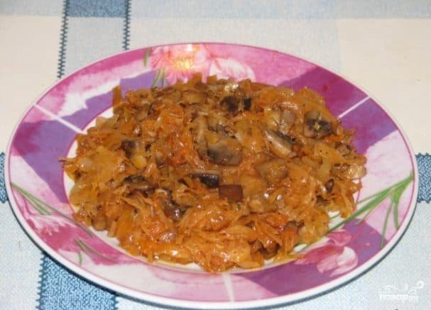 Bigus from cabbage