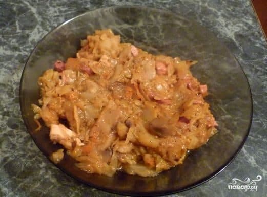 Bigus in the oven