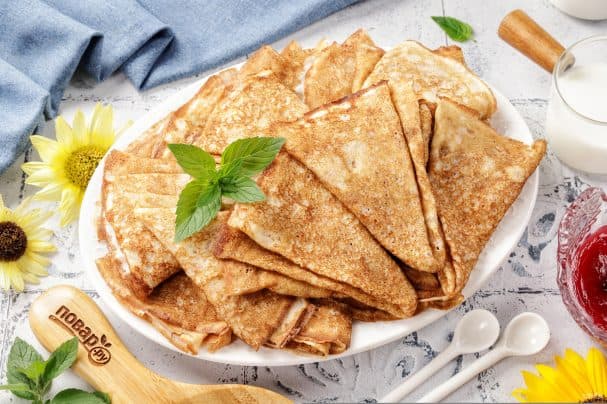 Pancakes with Kefir