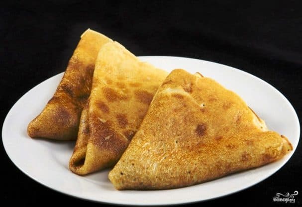 Млинці на кислому молоку