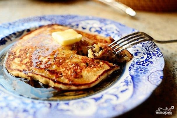 Pancakes with Black Rice