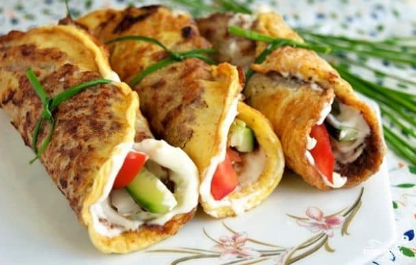 Бризоль з овочами